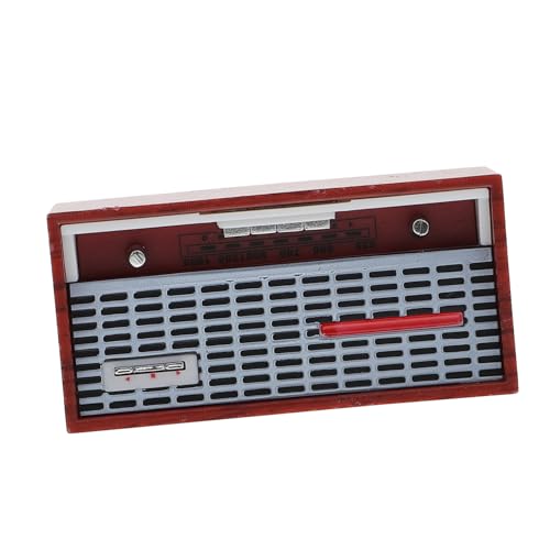 SKISUNO Puppenhaus Mini-Radio Boho- Mini-kunststoffmaterial Mini- -zubehör Spielzeug Für Jungen Und Mädchen Landschaftslayout-Requisite von SKISUNO