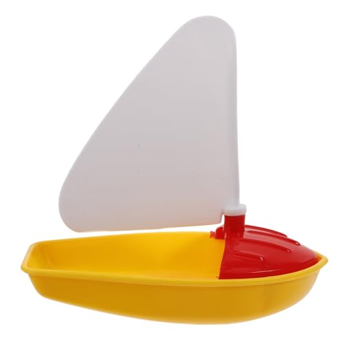 SKISUNO Mini Segelboot Wasserspielzeug Schwimmendes Kunststoffboot für Pool Strand und Badewanne Leicht Langlebig Sicher Fördert Kreativität und Interaktives SKISUNO Mini Segelboot Wasserspielzeug Schwimmendes Kunststoffboot für Pool Strand und Badewanne Leicht Langlebig Sicher Fördert Kreativität und Interaktives von SKISUNO