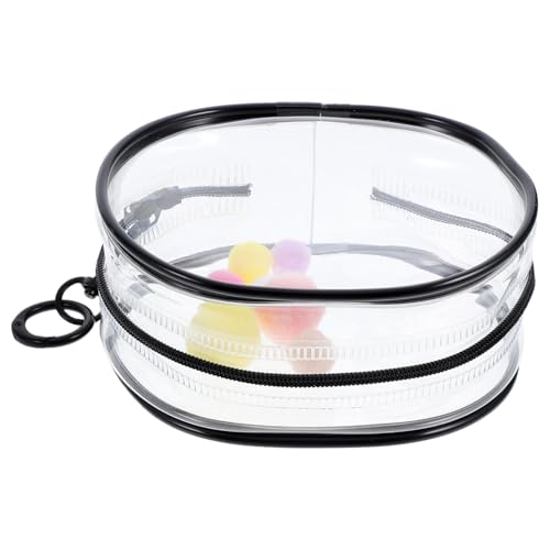 SKISUNO Mini -beutelschlüsselkette Für Puppenspeicher Clear PVC -Tasche Zum Anzeigen Und Organisieren Von Spielzeug -tragbaren Figurenanzeigebeutel Mit Schlüsselbund von SKISUNO