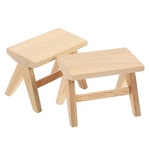 SKISUNO Miniatur Holzstuhl Modell Für Puppenhaus Mini öbel Dekoration Doll House Zubehör Niedliche öbel Für Kinderzimmer Und Spielzeugwelt SKISUNO Miniatur Holzstuhl Modell Für Puppenhaus Mini öbel Dekoration Doll House Zubehör Niedliche öbel Für Kinderzimmer Und Spielzeugwelt von SKISUNO