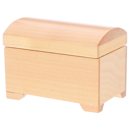 SKISUNO Miniatur Holz Spielzeug Box Mini Massivholz Miniatur Für von SKISUNO