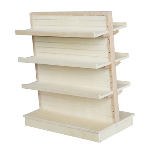 SKISUNO Möbel DIY Holzregal Bausatz Für Puppenhaus Dekoratives Regal Für Kreative Spielmöglichkeiten Puppenmöbel Für Raumgestaltung SKISUNO Möbel DIY Holzregal Bausatz Für Puppenhaus Dekoratives Regal Für Kreative Spielmöglichkeiten Puppenmöbel Für Raumgestaltung von SKISUNO