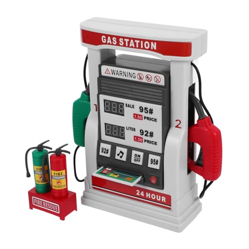 SKISUNO Multifunktionales DIY Gasstation Modellset mit Dualem Digitaldisplay Selbstbedienungstankstelle Sprachgesteuertem Kartensystem Intelligentem Zählmechanismus Pädagogisches SKISUNO Multifunktionales DIY Gasstation Modellset mit Dualem Digitaldisplay Selbstbedienungstankstelle Sprachgesteuertem Kartensystem Intelligentem Zählmechanismus Pädagogisches von SKISUNO