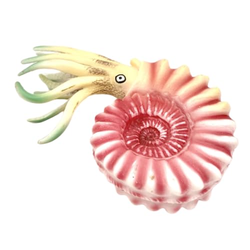 SKISUNO Nautilus Modell Meerestiere Simuliertes Meeresmodell Plastiktiere Figur Meerestiermodell Tierspielzeug Tiere Modell Nautilus Spielzeug Kinderspielzeug Kunststoff von SKISUNO