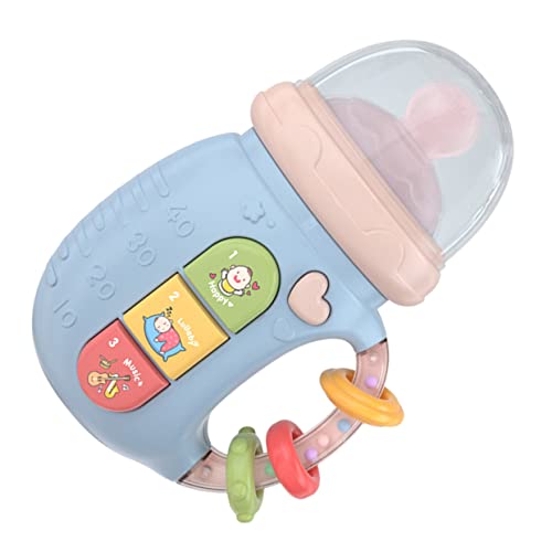SKISUNO Neugeborenes Musik Lernspielzeug Elektronisches Flaschenrasselspielzeug mit Bunten Lichtern und Kinderliedern für Frühe Bildung und Unterhaltung SKISUNO Neugeborenes Musik Lernspielzeug Elektronisches Flaschenrasselspielzeug mit Bunten Lichtern und Kinderliedern für Frühe Bildung und Unterhaltung von SKISUNO