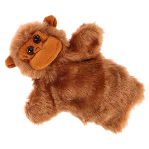 SKISUNO Orang-utan-handpuppenspielzeug Geschichtenerzählende Handpuppen Cartoon-handpuppe Zum Geschichtenerzählen Tierpuppe Realistische Dschungeltiere Handpuppen Kinderpuppen Braun Plüsch SKISUNO Orang-utan-handpuppenspielzeug Geschichtenerzählende Handpuppen Cartoon-handpuppe Zum Geschichtenerzählen Tierpuppe Realistische Dschungeltiere Handpuppen Kinderpuppen Braun Plüsch von SKISUNO