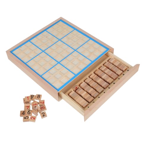 SKISUNO Pädagogisches Sudoku Spielbrett für Logisches Herausforderndes Zahlenrätsel für Ab Jahren für Kreatives und Problemlösungsfähigkeiten Blau SKISUNO Pädagogisches Sudoku Spielbrett für Logisches Herausforderndes Zahlenrätsel für Ab Jahren für Kreatives und Problemlösungsfähigkeiten Blau von SKISUNO