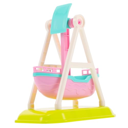 SKISUNO Piratenschiff Modell für Zubehör für Puppenhaus und Spielplatzszene Realistisches Design Kreativität und Interaktion Helle Farben und Sichere SKISUNO Piratenschiff Modell für Zubehör für Puppenhaus und Spielplatzszene Realistisches Design Kreativität und Interaktion Helle Farben und Sichere von SKISUNO