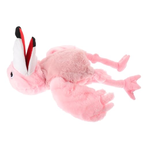 SKISUNO Plüsch Flamingo Handpuppe für Interaktive Geschichtenerzählpuppe aus Hochwertigem Material Fördert Kreativität und Rollenspiel für Kreative Spielstunden SKISUNO Plüsch Flamingo Handpuppe für Interaktive Geschichtenerzählpuppe aus Hochwertigem Material Fördert Kreativität und Rollenspiel für Kreative Spielstunden von SKISUNO