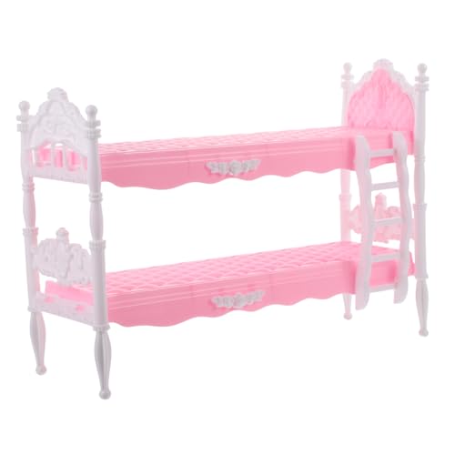 SKISUNO Prinzessin Puppe Etagenbett Modell Puppenhaus Zubehör Puppe Etagenbett Für Mädchen Miniatur Puppenhaus Möbel Rollenspiel Puppenbett SKISUNO Prinzessin Puppe Etagenbett Modell Puppenhaus Zubehör Puppe Etagenbett Für Mädchen Miniatur Puppenhaus Möbel Rollenspiel Puppenbett von SKISUNO