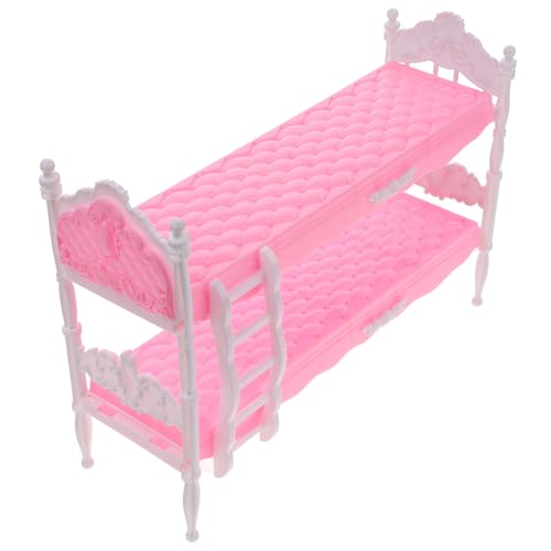 SKISUNO Puppen-Minibett Mini-Puppenhausmöbel Miniaturbett Miniatur-Puppenhauszubehör winziges Bett Puppenhaus Zubehör DIY Puppenbett Puppenminibett Puppenhaus mit Minibett Plastik Rosa SKISUNO Puppen-Minibett Mini-Puppenhausmöbel Miniaturbett Miniatur-Puppenhauszubehör winziges Bett Puppenhaus Zubehör DIY Puppenbett Puppenminibett Puppenhaus mit Minibett Plastik Rosa von SKISUNO