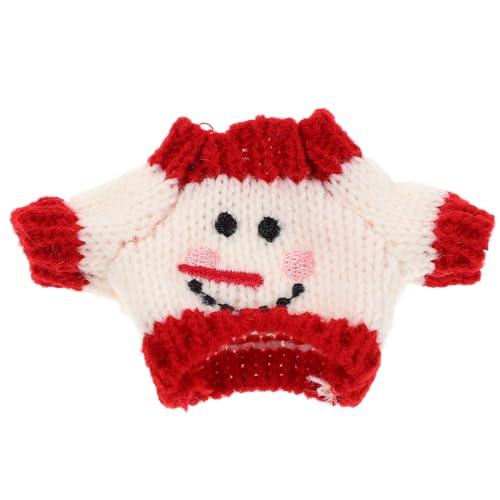 SKISUNO Puppenkleidung Puppen-anziehpullover Minipullover Für Spielpuppen Puppenzubehör Puppenpullover Mit Festlichem Design Zum Spielen Und Sammeln von SKISUNO