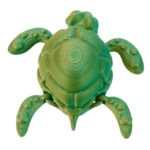 SKISUNO Realistische Meeresschildkröten Figur mit Beweglichen Gelenken Gedrucktes Kunststoffmodell Grün Dekoratives Sammlerstück und Aquarium Deko Lebensechtes Ozeantier für Schreibtisch SKISUNO Realistische Meeresschildkröten Figur mit Beweglichen Gelenken Gedrucktes Kunststoffmodell Grün Dekoratives Sammlerstück und Aquarium Deko Lebensechtes Ozeantier für Schreibtisch von SKISUNO