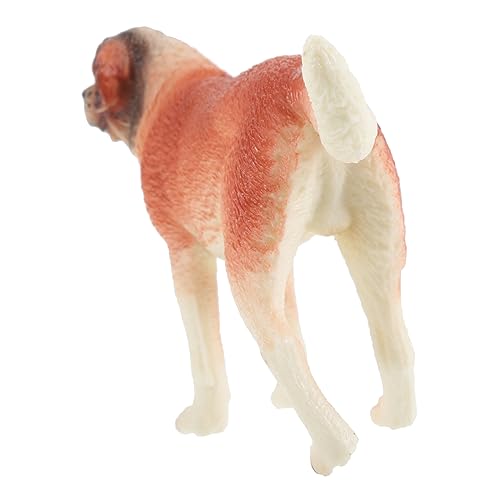 SKISUNO Realistische StBernhard Hund Figurine Dekoratives Hundemodell Für Und Tischdekoration Stehende Hundestatue SKISUNO Realistische StBernhard Hund Figurine Dekoratives Hundemodell Für Und Tischdekoration Stehende Hundestatue von SKISUNO