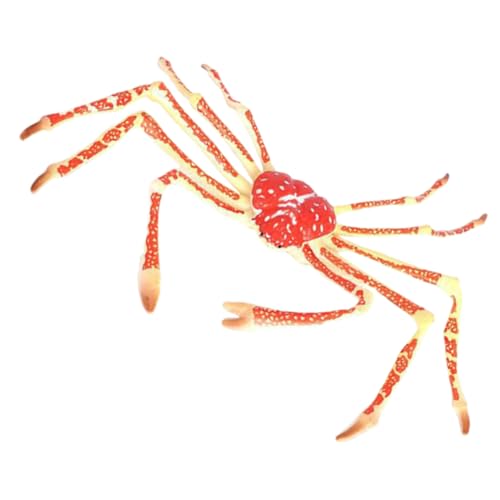 SKISUNO Realistisches Krabben Modell aus Hochwertigem Kunststoff Lebensechte Meeresfigur für Ab Jahren Pädagogisches für Jungen und Mädchen für Mottopartys und Sammelobjekte von SKISUNO