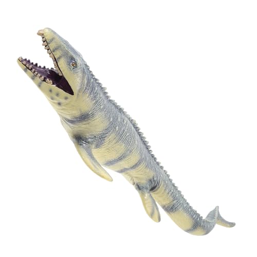 SKISUNO Realistisches Mosasaurus Dinosaurier Modell Weiches Lebensecht Gestaltete Figur Detailreich und Sicher Pädagogisches und Dekoratives Tiermodell für Sammler von SKISUNO