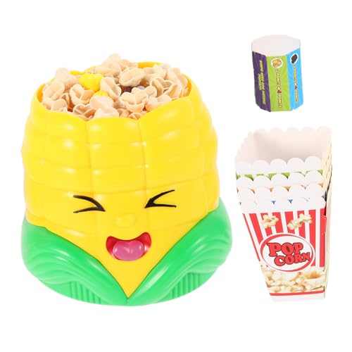 SKISUNO Realistisches Popcornspielzeug Prank Toy in Maisform Spaßiges Desktop Spiel für Familienfeiern und Erwachsene Partyspiel zur Stressreduktion und Unterhaltung von SKISUNO