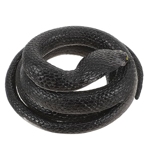 SKISUNO Realistische Schlangenfigur Aus Flexiblem Material Lebensechte Simulation Für Garten Spielzeug Und Kognitive Entwicklung Große Schwarze Dekofigur SKISUNO Realistische Schlangenfigur Aus Flexiblem Material Lebensechte Simulation Für Garten Spielzeug Und Kognitive Entwicklung Große Schwarze Dekofigur von SKISUNO
