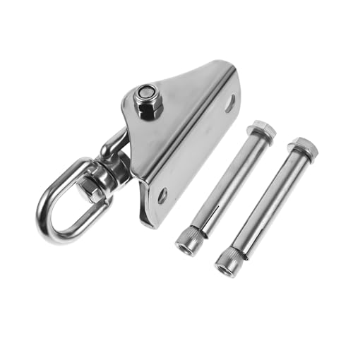 SKISUNO Schwerlast Edelstahl Deckenhaken für Hängesessel und Schaukel Stabiler Swing Hanger mit Glatter Oberfläche Rostfrei und Langlebig Geeignet für Indoor Deckenmontage und Vielseitige von SKISUNO