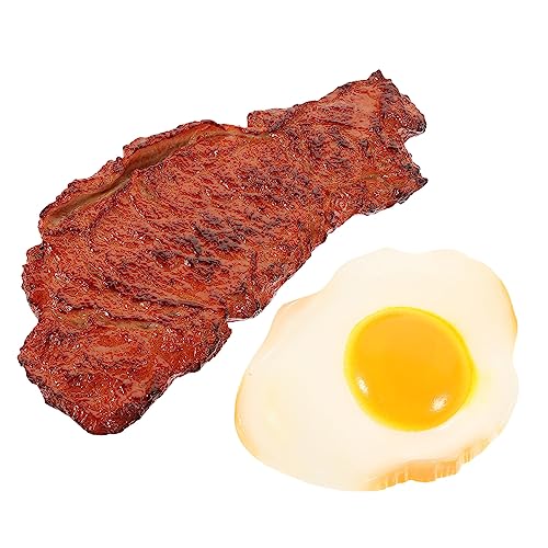 SKISUNO Simulationsgebratene Spielen Simuliertes Steak Food Model Fotografie Küchenfoto Lebensmittel Fotografiesteakmodell Eiermodell Künstlich Gekochtes Rindfleisch Spielzeug SKISUNO Simulationsgebratene Spielen Simuliertes Steak Food Model Fotografie Küchenfoto Lebensmittel Fotografiesteakmodell Eiermodell Künstlich Gekochtes Rindfleisch Spielzeug von SKISUNO