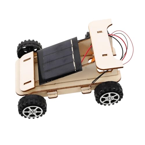 SKISUNO Solar Betriebenes Modellauto Bausatz für DIY Wissenschaftliches Experiment Umweltfreundliches Solar Rennauto Pädagogisch für Jungen und Mädchen Ab Jahren von SKISUNO