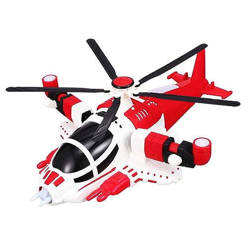 SKISUNO Spielzeugflugzeug für Kleinkinder Rotierendes Transformationsflugzeug Leuchtendem Design Fördert Hand Auge Koordination für Jahren Perfektes SKISUNO Spielzeugflugzeug für Kleinkinder Rotierendes Transformationsflugzeug Leuchtendem Design Fördert Hand Auge Koordination für Jahren Perfektes von SKISUNO
