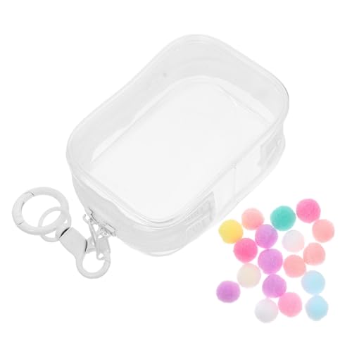 SKISUNO 3D-schutztasche Aus PVC Für Puppen Schlüsselanhänger Reißverschluss Organizer Für Minifiguren von SKISUNO