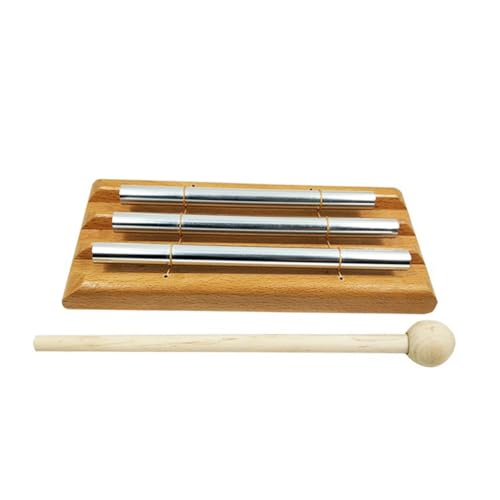 SKISUNO Trio Klangspiel Holz Xylophon Percussion Musikinstrument mit Metallröhren für Kleinkinder Stabiles Montessori Beruhigende Meditation Chime Sicher und Langlebig SKISUNO Trio Klangspiel Holz Xylophon Percussion Musikinstrument mit Metallröhren für Kleinkinder Stabiles Montessori Beruhigende Meditation Chime Sicher und Langlebig von SKISUNO
