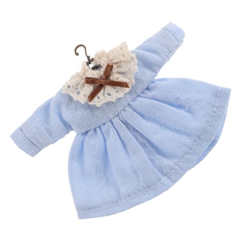 SKISUNO Vintage für Puppen Klassische Puppenkleidung für Puppenhaus Dekoration und Fotorequisiten Miniaturkleid mit Kleiderbügel SKISUNO Vintage für Puppen Klassische Puppenkleidung für Puppenhaus Dekoration und Fotorequisiten Miniaturkleid mit Kleiderbügel von SKISUNO