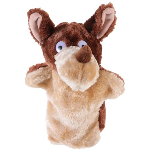 SKISUNO Wolf Handpuppe für Niedliches Tier Handspielzeug aus Sicherem Material Fördert Kreativität und Motorische Fähigkeiten für Geschichtenerzählen und Früherziehung SKISUNO Wolf Handpuppe für Niedliches Tier Handspielzeug aus Sicherem Material Fördert Kreativität und Motorische Fähigkeiten für Geschichtenerzählen und Früherziehung von SKISUNO