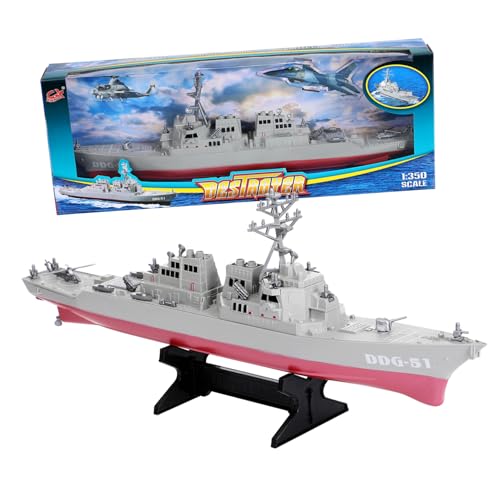 SKISUNO Zerstörer Modellspielzeug Kreatives Schlachtschiff Deko für Jungen Langlebig aus Geschenkidee für Geburtstage für Kinderzimmer und Sammler SKISUNO Zerstörer Modellspielzeug Kreatives Schlachtschiff Deko für Jungen Langlebig aus Geschenkidee für Geburtstage für Kinderzimmer und Sammler von SKISUNO
