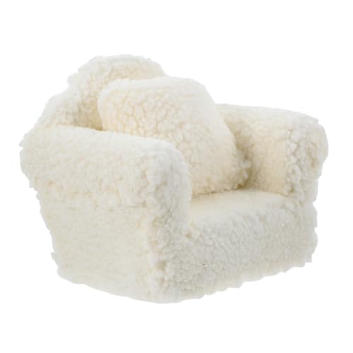 Stylisches Einzelsofa für Puppenhäuser Elegante Möbel für Kinderzimmer und Spielzeughaus Design Hochwertige Verarbeitung Perfektes Zubehör von SKISUNO