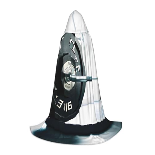 Gewichtheben Sport Druck Kapuzenumhang Unisex Variety Zauberer Robe Halloween Cosplay und Karneval Gothic Gewichtheben Sport Druck Kapuzenumhang Unisex Variety Zauberer Robe Halloween Cosplay und Karneval Gothic von SKKNT