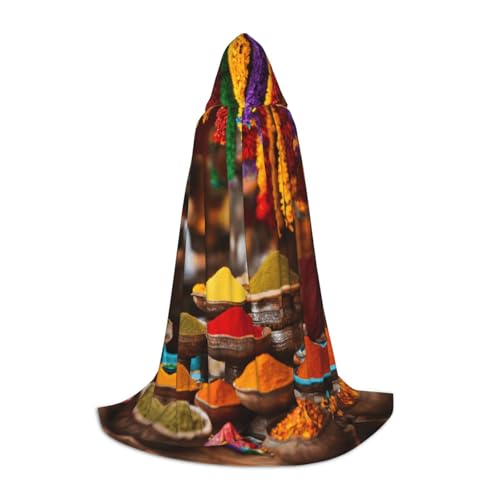 Kapuzenumhang mit Gewürzen, Unisex, verschiedene Zauberer-Robe, Halloween, Cosplay und Karneval, Gothic Kapuzenumhang mit Gewürzen, Unisex, verschiedene Zauberer-Robe, Halloween, Cosplay und Karneval, Gothic von SKKNT