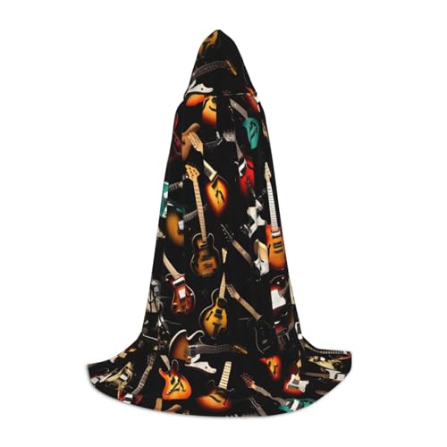 SKKNT Gitarren-Standard-Skala-2_00x Druck Halloween Kapuzenumhang in voller Länge Umhang mit Kapuze für Damen und Herren für Karneval SKKNT Gitarren-Standard-Skala-2_00x Druck Halloween Kapuzenumhang in voller Länge Umhang mit Kapuze für Damen und Herren für Karneval von SKKNT