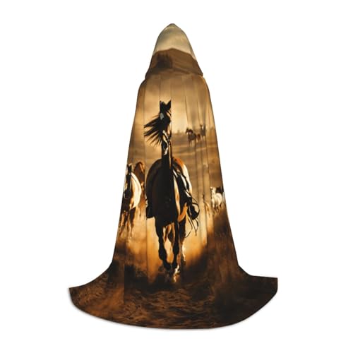 SKKNT Kapuzenumhang mit Pferdestreifenmuster, Unisex, verschiedene Zauberer-Robe, Halloween, Cosplay und Karneval, Gothic SKKNT Kapuzenumhang mit Pferdestreifenmuster, Unisex, verschiedene Zauberer-Robe, Halloween, Cosplay und Karneval, Gothic von SKKNT