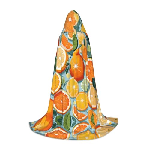 SKKNT Kapuzenumhang mit Zitrusfrüchten, Unisex, verschiedene Zauberer-Robe, Halloween, Cosplay und Karneval, Gothic SKKNT Kapuzenumhang mit Zitrusfrüchten, Unisex, verschiedene Zauberer-Robe, Halloween, Cosplay und Karneval, Gothic von SKKNT