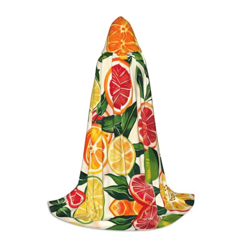 SKKNT Kapuzenumhang mit Zitrusfrüchten, Unisex, verschiedene Zauberer-Robe, Halloween, Cosplay und Karneval, Gothic SKKNT Kapuzenumhang mit Zitrusfrüchten, Unisex, verschiedene Zauberer-Robe, Halloween, Cosplay und Karneval, Gothic von SKKNT