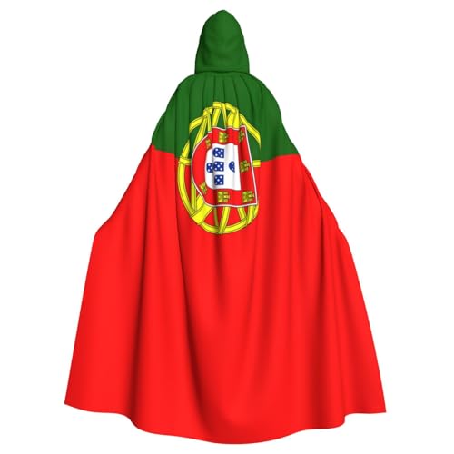 SKKNT Portugiesische Flagge, Druck, Halloween, Kapuzenumhang, Karneval, Mottoparty, Halloween, Hexen- und Vampir-Kostüme SKKNT Portugiesische Flagge, Druck, Halloween, Kapuzenumhang, Karneval, Mottoparty, Halloween, Hexen- und Vampir-Kostüme von SKKNT