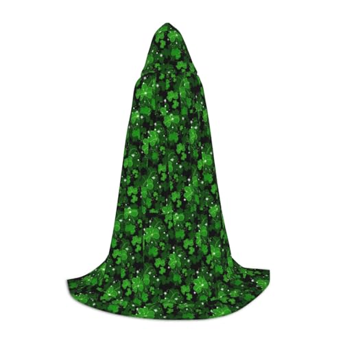 SKKNT St. Patricks Day Halloween-Kapuzenumhang mit Kapuze, für Damen und Herren, für Karneval SKKNT St. Patricks Day Halloween-Kapuzenumhang mit Kapuze, für Damen und Herren, für Karneval von SKKNT
