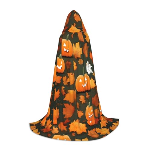 SKKNT Umhang mit Kapuze "Happy Thanksgiving Day", unisex, verschiedene Zauberer-Robe, Halloween, Cosplay und Karneval, Gothic von SKKNT