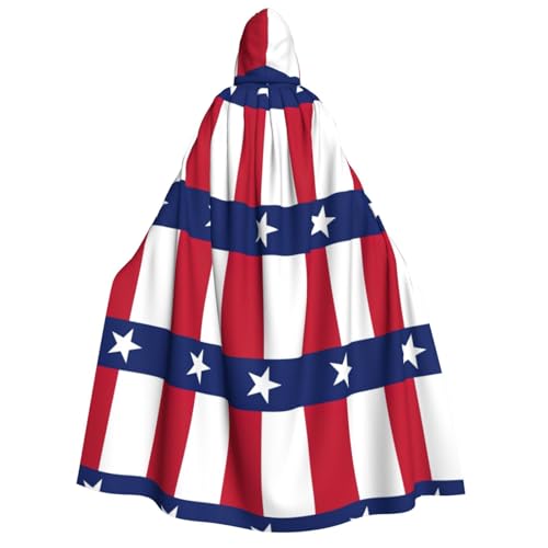 Umhang mit Texas-Staatsflagge, Unisex, Kapuzenumhang, Kostüm für Damen und Herren, Vampir, Halloween, Cosplay, Karneval, Mottoparty Umhang mit Texas-Staatsflagge, Unisex, Kapuzenumhang, Kostüm für Damen und Herren, Vampir, Halloween, Cosplay, Karneval, Mottoparty von SKKNT