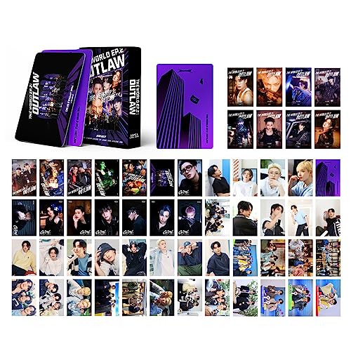 SKLTN 55 Stück Ateez Photocards The World EP.2: Outlaw Neues Album Karten Mini Merch Fotokarten Poster Lomo Cards Geschenk für Fans SKLTN 55 Stück Ateez Photocards The World EP.2: Outlaw Neues Album Karten Mini Merch Fotokarten Poster Lomo Cards Geschenk für Fans von SKLTN