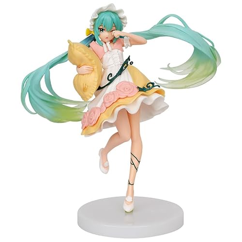 Hatsune Miku Figur, Schönheit, Endromie-Stil, Cake Topper, PVC-Spielzeug, Puppe, Schreibtischdekoration, 20 cm Hatsune Miku Figur, Schönheit, Endromie-Stil, Cake Topper, PVC-Spielzeug, Puppe, Schreibtischdekoration, 20 cm von SKLTN