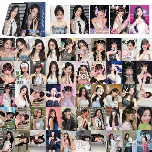 SKLTN 55 Stück Ive Jang Won Young Photocards Whiplash Karten Neues Album Karten Mini Merch Fotokarten Ive Poster Karten für Fans SKLTN 55 Stück Ive Jang Won Young Photocards Whiplash Karten Neues Album Karten Mini Merch Fotokarten Ive Poster Karten für Fans von SKLTN