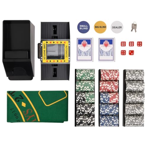 SKM Pokerchips-Set 300 STK. 11,5 g,Spielzeuge & Spiele,Spiele,Poker-Spiel-Sets,6.35KG,80412 von SKM