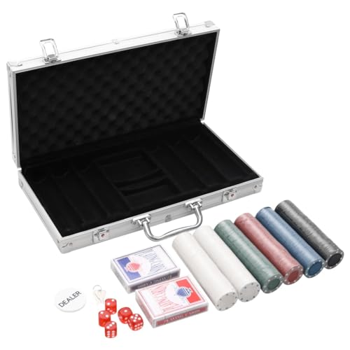 SKM Pokerchips-Set 300 STK. 4 g,Spielzeuge & Spiele,Spiele,Poker-Spiel-Sets,2.6KG,80415 SKM Pokerchips-Set 300 STK. 4 g,Spielzeuge & Spiele,Spiele,Poker-Spiel-Sets,2.6KG,80415 von SKM