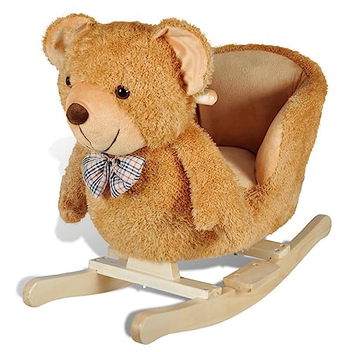SKM Schaukeltier Teddybär,Baby & Kleinkind,Babyspielzeuge,Babywippen,Braun,3.8KG,80073 SKM Schaukeltier Teddybär,Baby & Kleinkind,Babyspielzeuge,Babywippen,Braun,3.8KG,80073 von SKM
