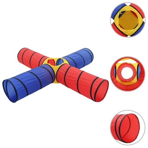 SKM Spieltunnel,Spielzeuge & Spiele,Spielzeug für draußen,Spielzelte & -Tunnel,Mehrfarbig,1.97KG,91797 von SKM