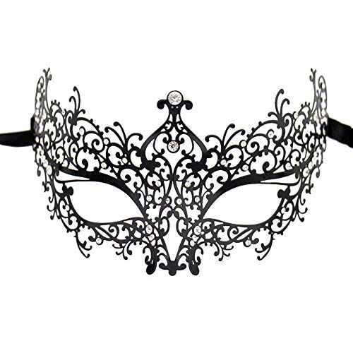SKY TEARS Metall Venezianischen Maskerade-Maske für Frauen mit Kristallen Laser-Cut SKY TEARS Metall Venezianischen Maskerade-Maske für Frauen mit Kristallen Laser-Cut von SKY TEARS